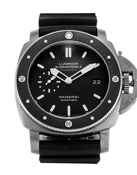 used panerai submersible|panerai luminor submersible watch.